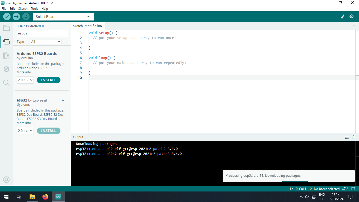 Programming ESP32 - step 3