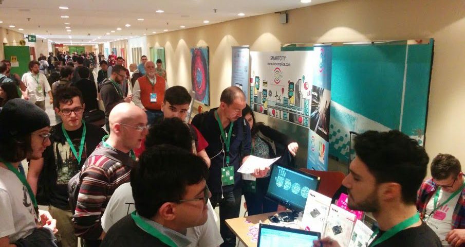 UDOO booth at Droidcon Italy 2016