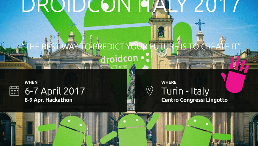 Droidcon 2017 - UDOO is a sponsor